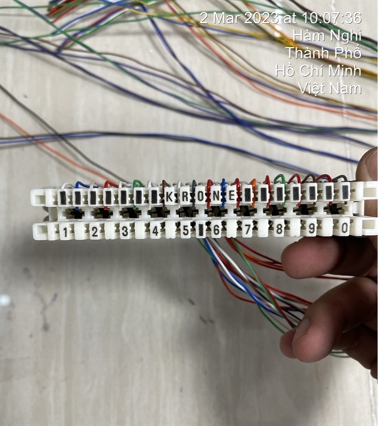 Dịch vụ lắp thanh KH (Phiến đấu dây tổng đài)