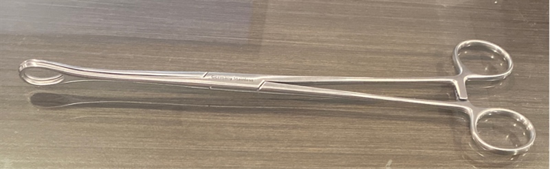 Panh hình tim thẳng răng trơn 25cm - Germany Stainless