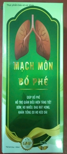 Mạch môn bổ phế 100ml - Herbitech