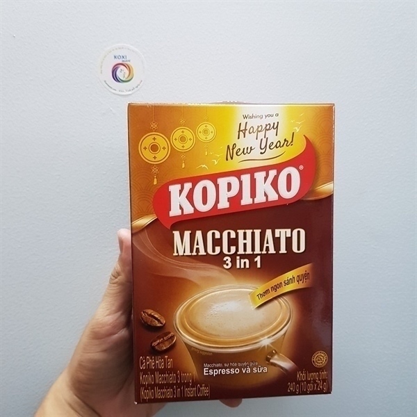 Cà phê Kopiko macchiato hộp 240G