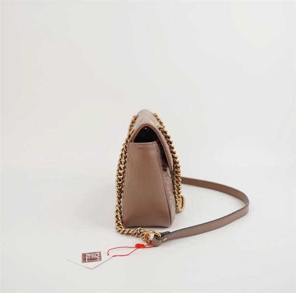 Túi GG marmont màu be (443497520981) sz26 +