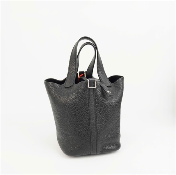 Túi Hermes đen có lót form sz20 +