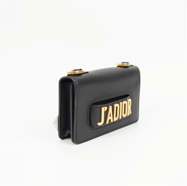 Túi Dior J'adior màu đen sz18 +