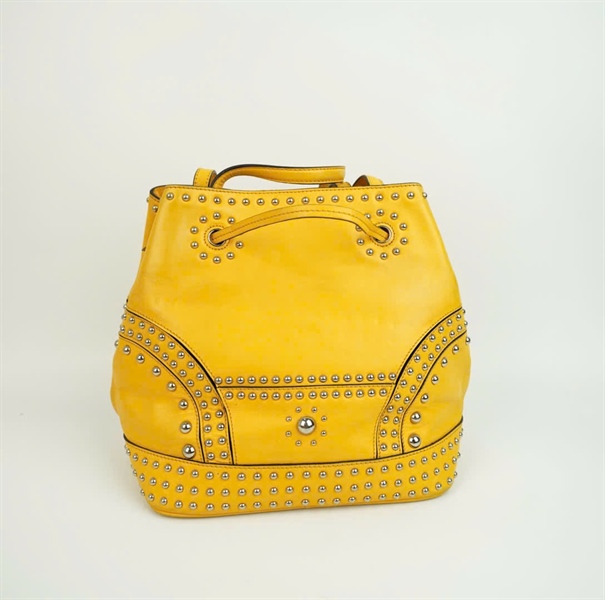 Túi Prada Vàng Gắn Đinh size 32 KG+