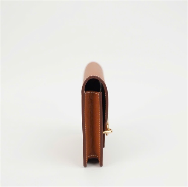 Ví Hermes Gold màu nâu sz12 +