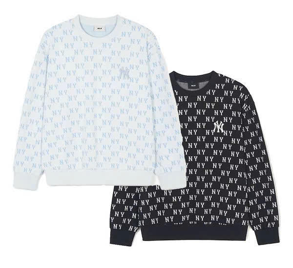 Áo Sweater MLB Monogram Allover New York Yankees