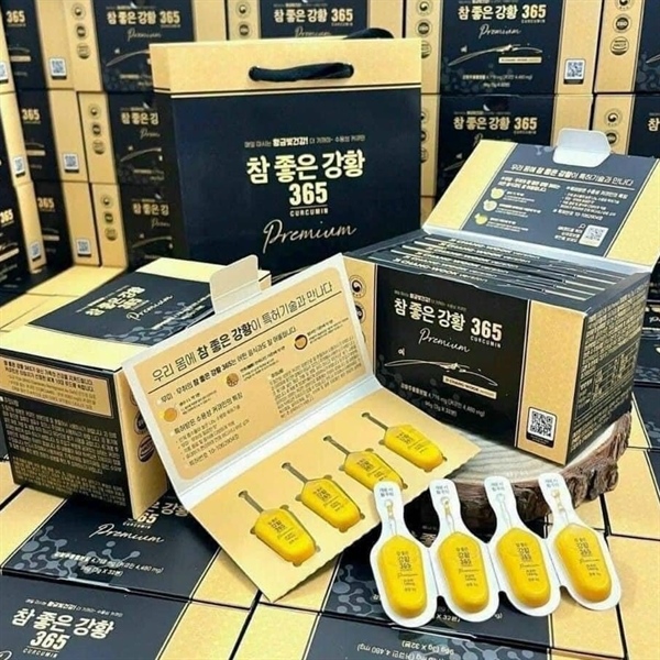 Tinh Nghệ Nano 365 Premium (hộp 32 tép) tặng bình