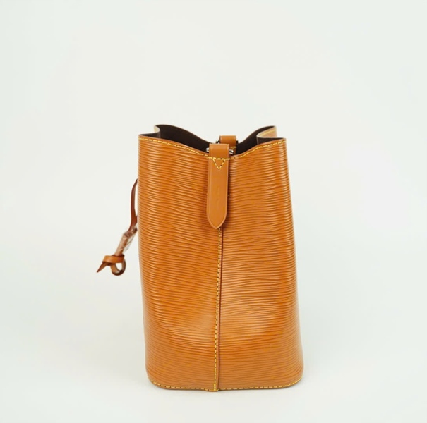 Túi LV Bucket màu nâu 2 strap sz19 +