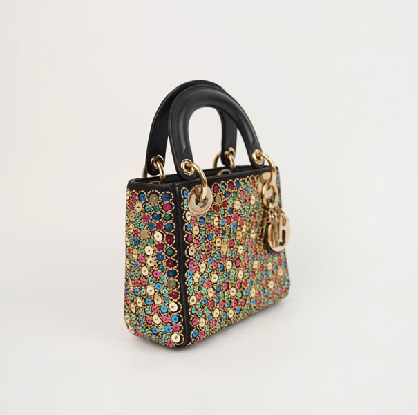 Túi Dior lady đính cườm sz mini (HC) +