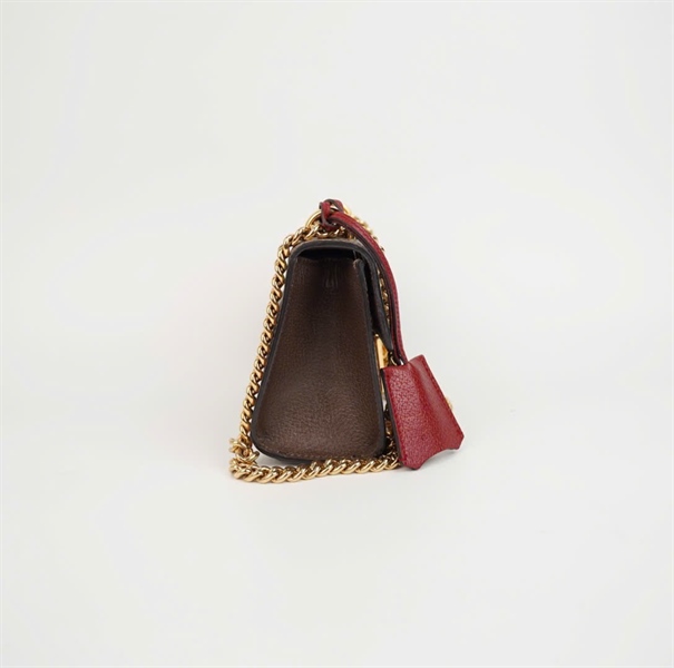 Túi GG chữ nhật hoa màu size 20 (BQ) KG+