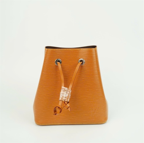 Túi LV Bucket màu nâu 2 strap sz19 +