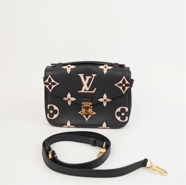 Túi LV Metis hoa trắng nến đen sz25 +