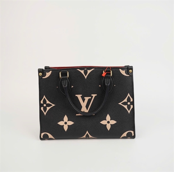 Túi LV Onthego hoa trắng nền đen sz25 (HC) +
