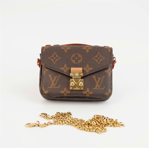 Túi LV Metis hoa nâu sz12 +