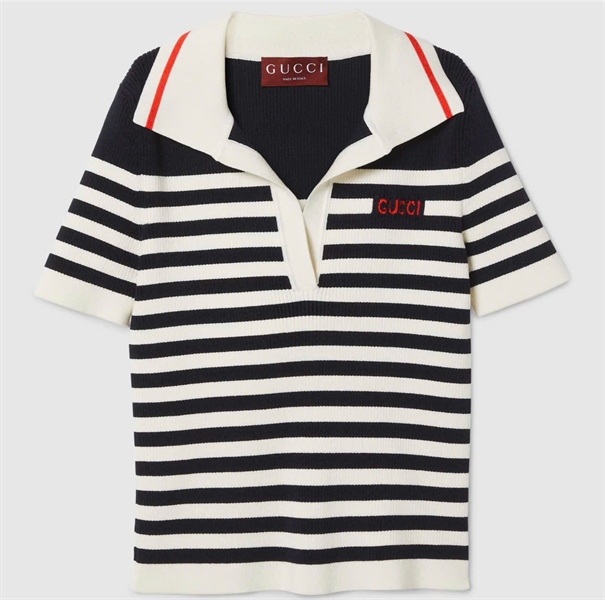 Áo thun GG sọc ngang size S (HP) +