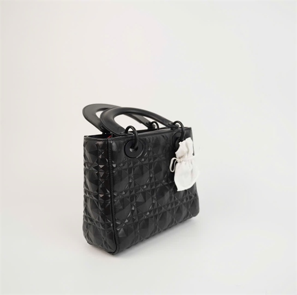 Túi Dior Lady kim cương sz S +