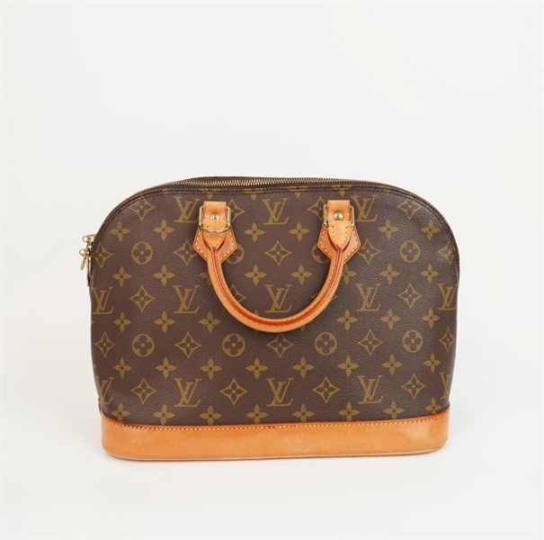 Túi LV Alma hoa nâu sz30 +