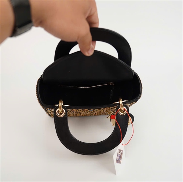 Túi Dior lady đính cườm sz mini (HC) +