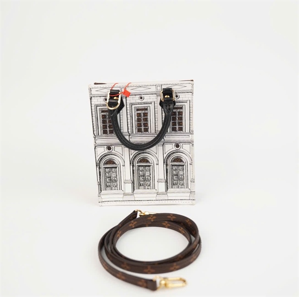 Túi LV Tote in hình lâu đài sz13 +