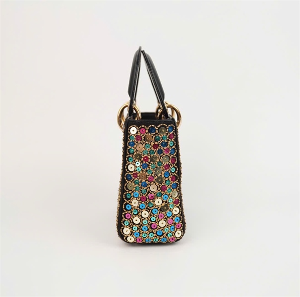 Túi Dior lady đính cườm sz mini (HC) +