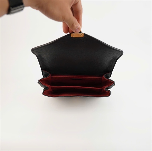 Túi LV Metis hoa trắng nến đen sz25 +