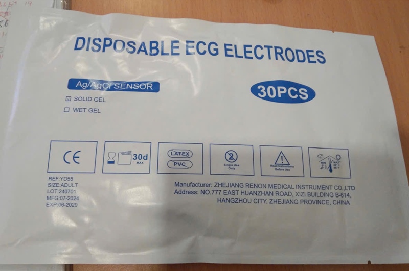 Điện cực tim (Túi 30 cái) - Trung Quốc