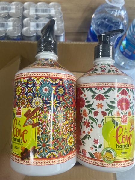 Nước rửa tay love hands chai 500ML