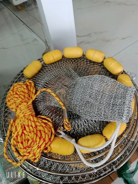 Gọng có phao vành inox