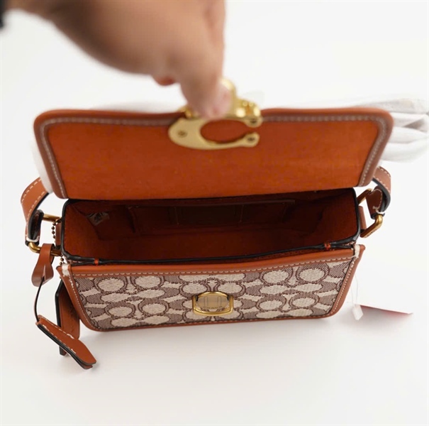 Túi Coach nâu sz18 (HP) +