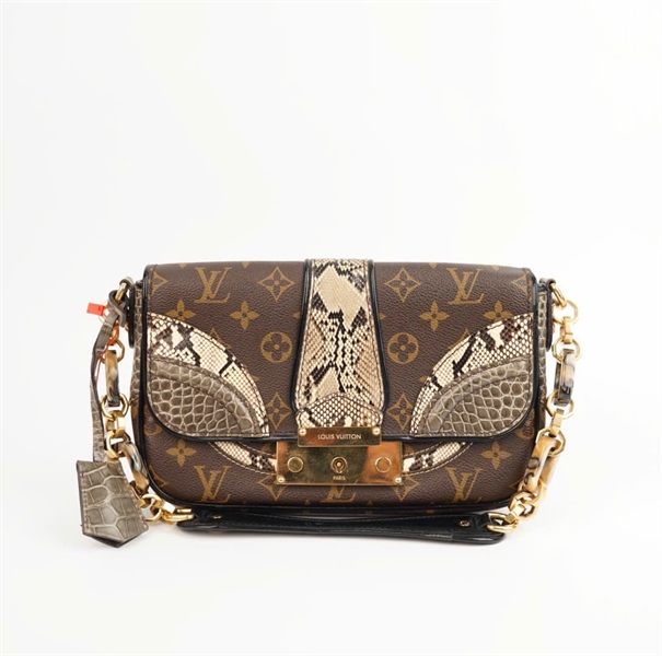 Túi LV Python hoa nâu sz24 (HC) +