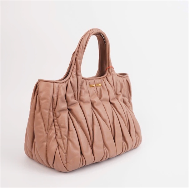 Túi Miu Miu màu be ( 2strap) size 24 KG+