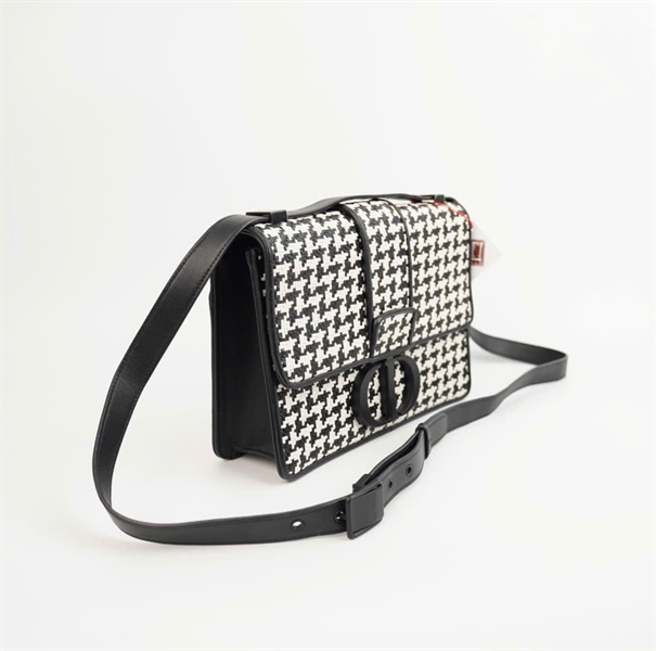 Túi Dior trắng đen đan chéo size 24 KG+