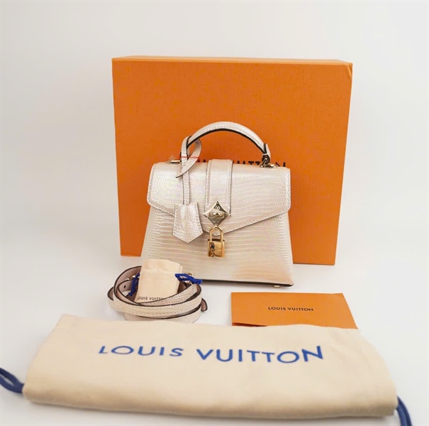 Túi LV da cá sấu bóng ổ + chìa sz19 ( HC) +