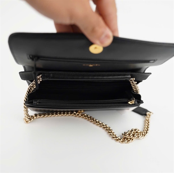 Túi Chanel Boy vân đen ( 29427933) sz18 ( LHT) +