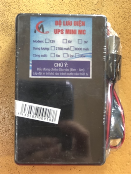 UPS MC Mini 5V-2700mAh (chân USB)