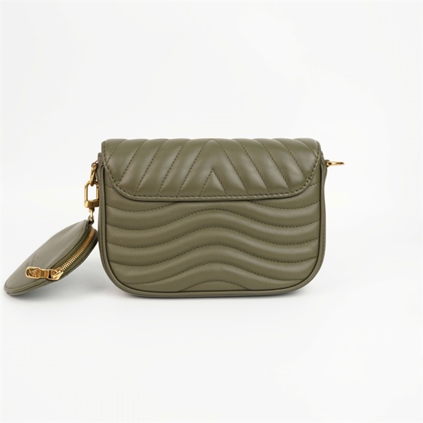 Túi LV Multipocket xanh rêu kèm ví 2 strap size 18 (BMC)+