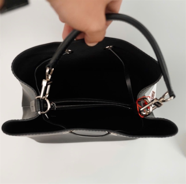 Túi LV Bucket vân đen 2 strap size 25 (BMC) +