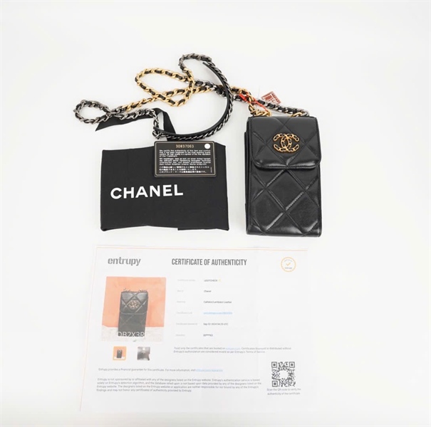 Túi Chanel phone box màu đen ( 30837063)+