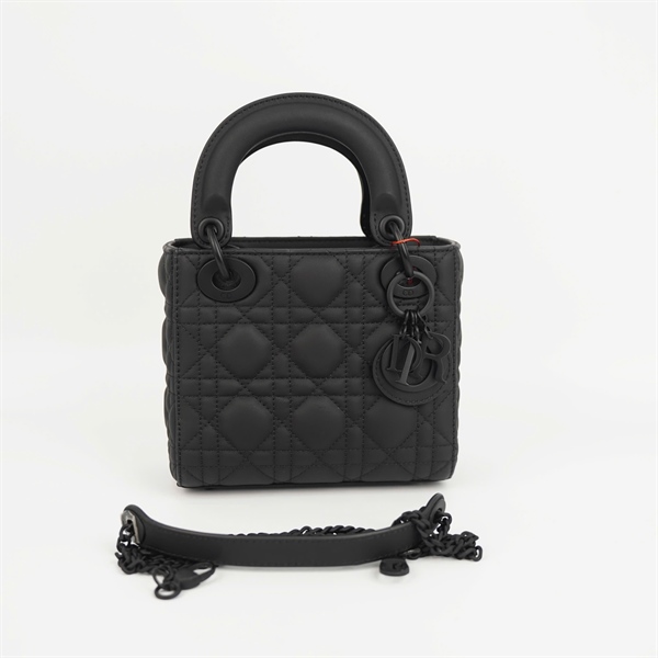 Túi Dior Lady sz mini so black KG++