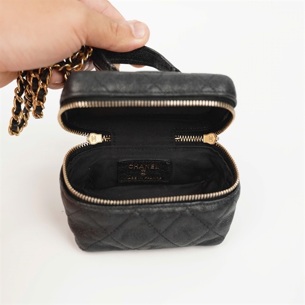 Túi Chanel hộp đen size mini (BQ) KG+