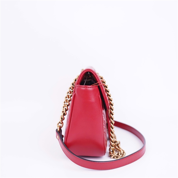 Túi GG marmont đỏ size 25 có lót form (BMC) +