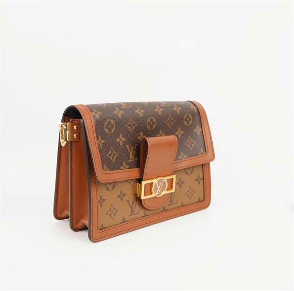 Túi LV Dauphine hoa nâu sz 24 (BMC) +
