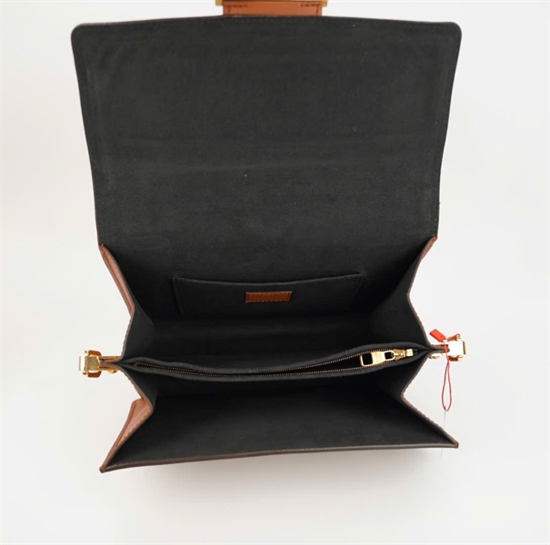 Túi LV Dauphine hoa nâu sz 24 (BMC) +