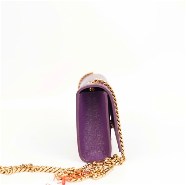 Túi YSL tím size 17 (BMC) +