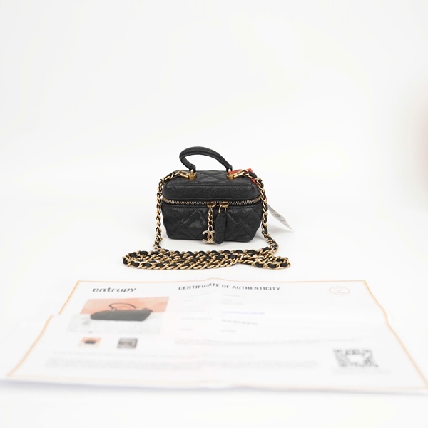 Túi Chanel hộp đen size mini (BQ) KG+