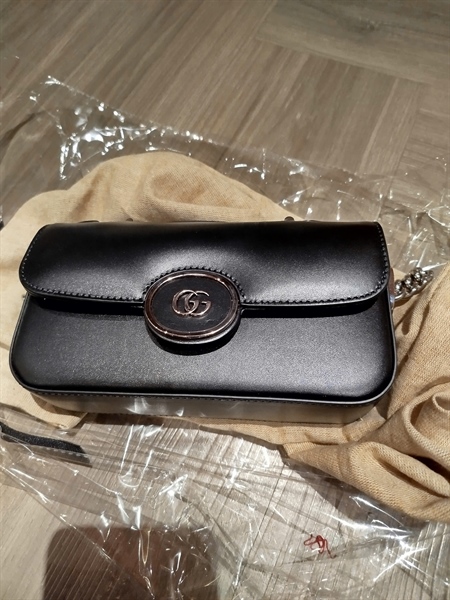 Túi GG Petite mini màu đen 18cm +