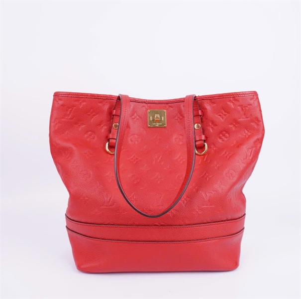 Túi LV tote đỏ size 30 (BMC) +