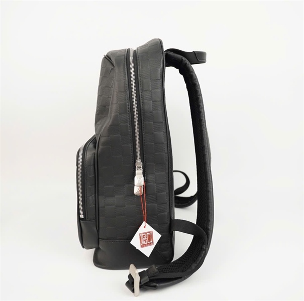 Balo LV đen có lót form (BMC) +