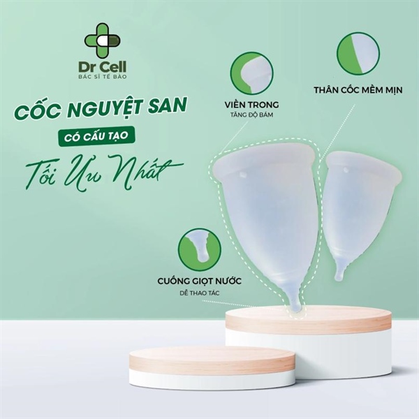 Cốc Nguyệt San Happycup + Tặng 10 Mặt Nạ Thai Nhau Cừu Cấp Ẩm Trắng Da