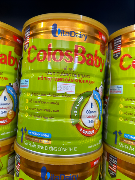 Sữa bột Colosbaby Gold 1+ 800g